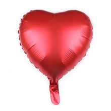 Carregar imagem no visualizador da galeria, 10pcs 18 Inch Rose Gold Red Foil Heart Balloons Marriage Helium Inflatable Balloon Metallic Wedding Birthday Party Decor Gifts