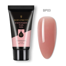 Carregar imagem no visualizador da galeria, BORN PRETTY 30ml Glitter Acrílico Gel Extensão de Dedo Prata Rosa Gel Extensão Gel Soak Off Nail Art Gel Verniz