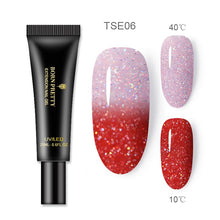 Carregar imagem no visualizador da galeria, BORN PRETTY 30ml Glitter Acrílico Gel Extensão de Dedo Prata Rosa Gel Extensão Gel Soak Off Nail Art Gel Verniz