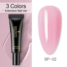 Carregar imagem no visualizador da galeria, BORN PRETTY Extension Gel Verniz para unhas Clear Glitter Extension Soak Off Gel UV Nail Art Acrílico Gel Design Manicure
