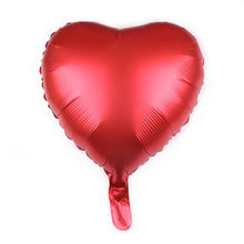 Carregar imagem no visualizador da galeria, 10pcs 18 Inch Rose Gold Red Foil Heart Balloons Marriage Helium Inflatable Balloon Metallic Wedding Birthday Party Decor Gifts
